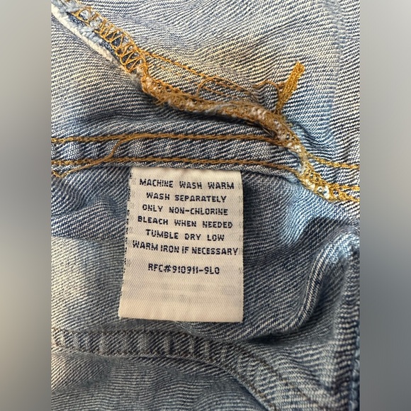 Vintage boys denim jacket size 7 - Picture 9 of 11